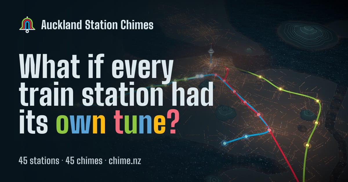 Auckland Station Chimes: a tune for every train station